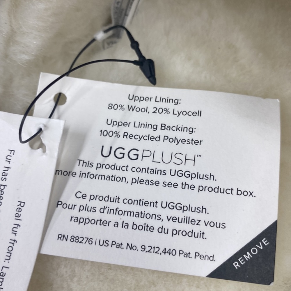 NWT UGG slippers for men black with gold logo sizes 11;12&13 - Picture 8 of 10